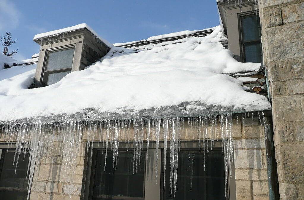 Snow covered roof