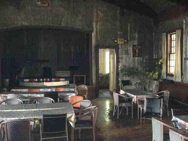 burned down eating hall