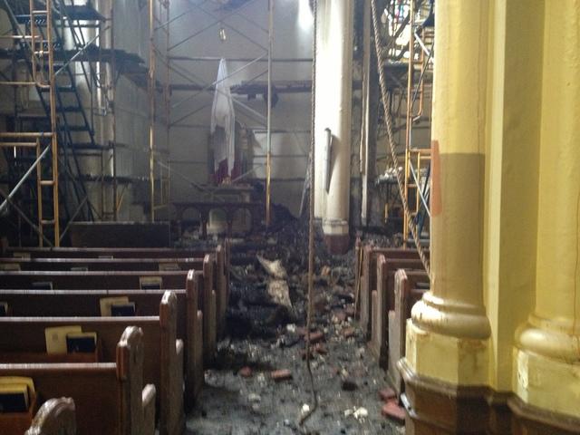 Interior damage