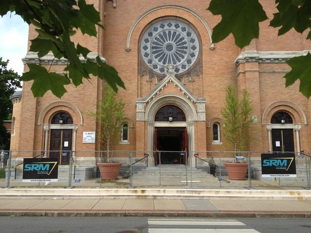 church after fire damage restoration in stamford
