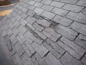damaged roof
