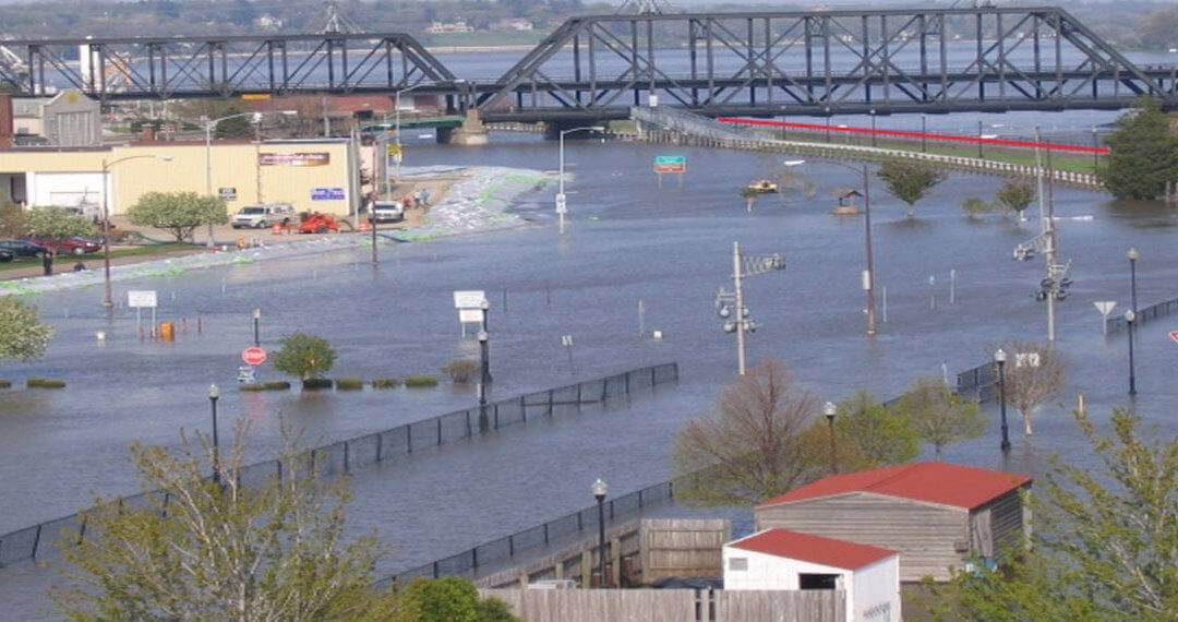 flooded streets