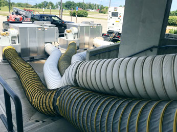 Cleaning machinery