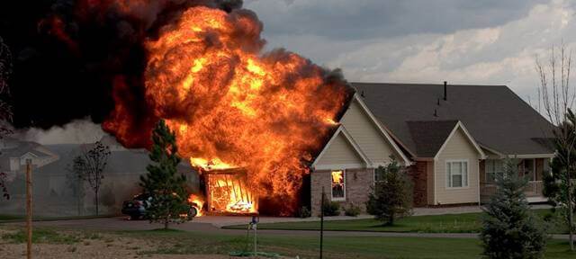 House on fire