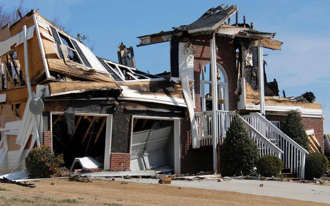 Home destroyed by fire